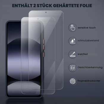 MMOONESS kompatibilný s Xiaomi Redmi Note 14 4G púzdro, nárazuvzdorné a odolné proti poškriabaniu