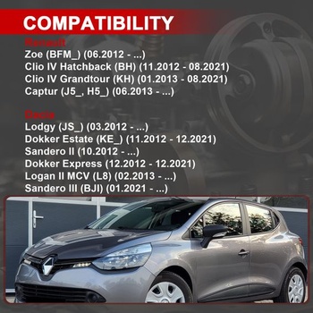 Náhradní spínač ovládání oken vlevo vpředu pro Dacia Lodgy Sandero II Dokker Express a Renault Clio