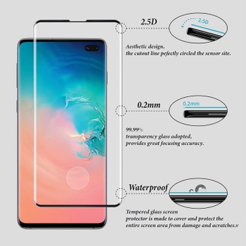 Ochranné sklo QUESPLE pro Samsung Galaxy S10