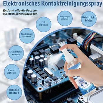 Kontaktný sprej pre elektroniku, kontaktný sprej pre elektroniku na plošné spoje
