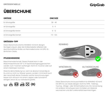 Pletené cyklistické návleky GripGrab Primavera na cestnú cyklistiku - Aero návleky na topánky čierne,