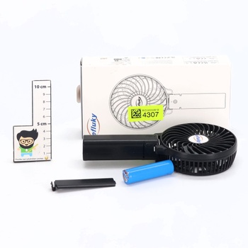 Ručný ventilátor efluky, prenosný mini ventilátor, skladací USB ventilátor, dobíjací, prenosný