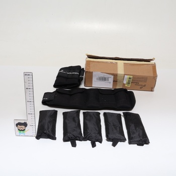 Sportneer nastaviteľné záťažové manžety 0,9-4,5 kg (na členok) / 1,8 kg - 9 kg (za pár) Záťažové