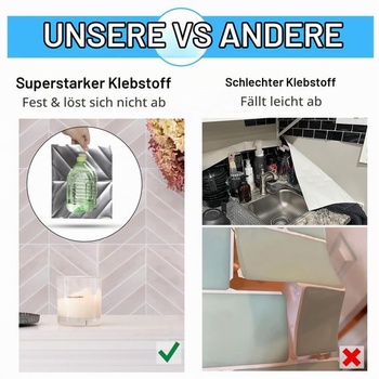 3D samolepicí dlaždice do kuchyně, samolepicí obklady na zeď, samolepicí dlaždice do koupelny a