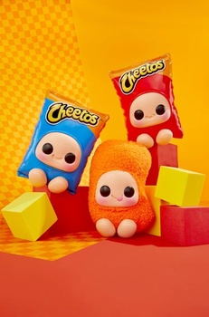 Rad Hyojo Cheetos - červená taška, modrá taška, obláčik cheetos