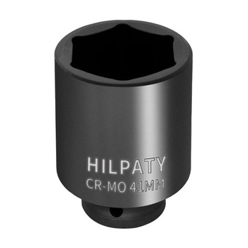 Šesťhranný nástrčný kľúč 41 mm, 1/2 palcový štvorhran, rázový uťahovák s chróm-molybdénovou