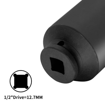 Šesťhranný nástrčný kľúč 41 mm, 1/2 palcový štvorhran, rázový uťahovák s chróm-molybdénovou