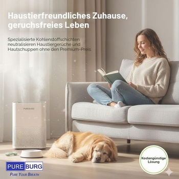 Umývateľný filter PUREBURG kompatibilný s odstraňovačom chlpov Bissell Pet Hair Eraser 2278N a