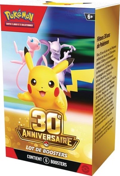 Pokémon: Booster Pack k 30. výročiu Pokémon TCG (6 boosterov)