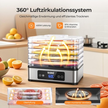 Sušička potravín Yasha FD-1019