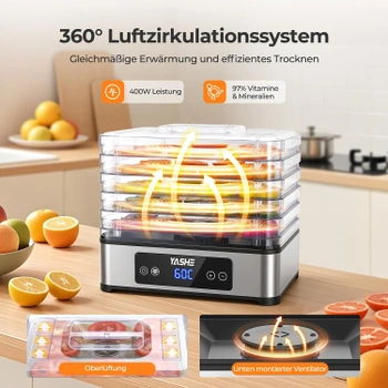 Sušička potravin Yashe FD-1019