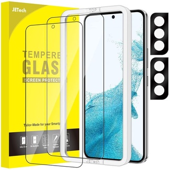 Ochranná fólia JETech pre Samsung Galaxy S22 Plus, balenie 2+2 kusov