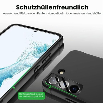 Ochranná fólia JETech pre Samsung Galaxy S22 Plus, balenie 2+2 kusov