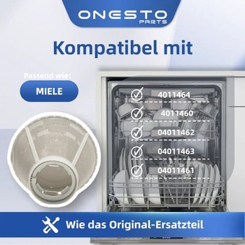 Jemný mikrofiltr 73x105 mm pro Miele 4011464