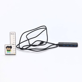 iDsonix USB Hub 3.0 s predĺženým 180cm káblom, USB Splitter 3.2 Gen 1 USB Distribútor, 5Gbps USB