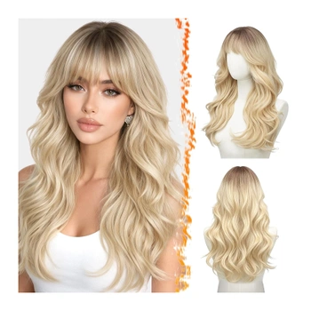 Paruka BARSDAR Přírodní blond ombre 56cm