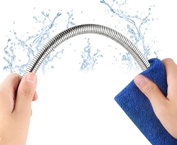 Sprchová hadica odolná proti zlomeniu Elbe®, 150 cm, G1/2 palce, univerzálna sprchová hadica z