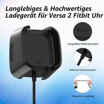 Nabíjecí kabel Tobfit pouze pro Fitbit Versa 2, nabíjecí kabel USB (96 cm)