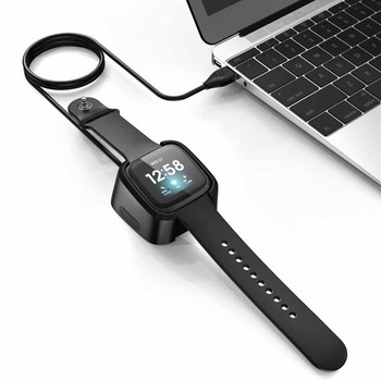 Nabíjací kábel Tobfit iba pre Fitbit Versa 2, nabíjací kábel USB (96 cm)