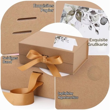 Darčeková krabička, GeeRic Packaging World darčeková krabička s vekom 22*16*8,8 cm prémiová