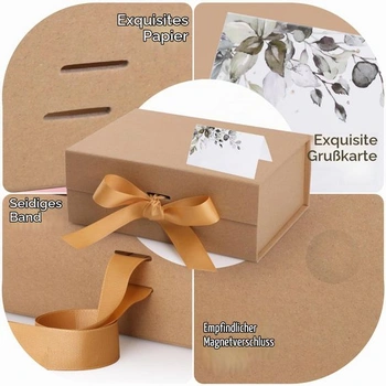 Dárková krabička, GeeRic Packaging World dárková krabička s víkem 22 * 16 * 8,8 cm prémiová