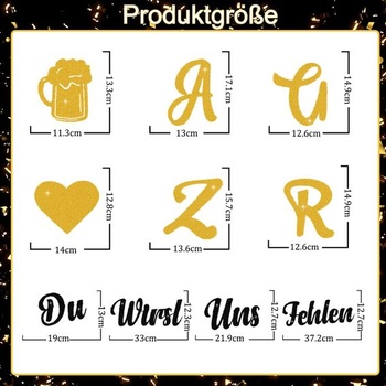 Girlanda s nemeckým nápisom EMITUOFO