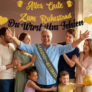Girlanda s nemeckým nápisom EMITUOFO