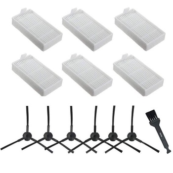 Náhradné diely kompatibilné s robotickými vysávačmi ILIFE ZACO V3 V3s V5 V5s V5s Pre V5x - 6 filtrov +
