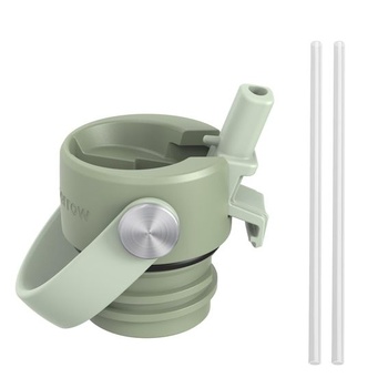 Láhev na vodu Sparrow z nerezové oceli 500ml/750ml/1l/1,2l termoska s brčkem 1000ml C- Emerald
