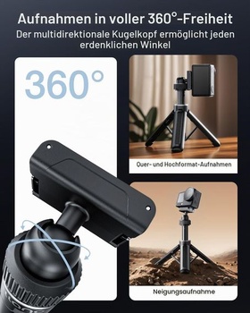 Magnetický mini stativ Llano 40 cm pro DJI Osmo Action 6, Osmo Nano pro DJI Action 6/Osmo Nano