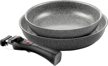 Sada panvíc Ballarini s rukoväťou, 24 a 28 cm