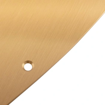 Hudobný Ultra 10-dierový eloxovaný hliníkový pickguard pre J-bass, zlatý