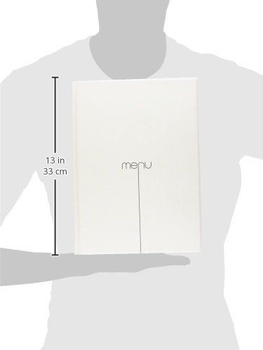 DAG Style Risto A4 Menu | 4+2 obálky | Piesková farba, netoxické PVC, 31,3 x 22,6 x 0,7 cm Piesková A4