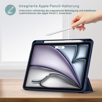 Ochranný kryt ProCase s držiakom pera pre iPad Air 11 palcov M4/M3/M2 (2026/2025/2024), ochranný kryt