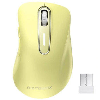 Bezdrátová myš memzuoix, 5 tlačítek, 1400 DPI, 2,4 GHz, USB…