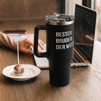 Dárek pro bratra, termohrnek o objemu 1227 ml s víčkem a brčkem