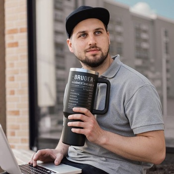 Dárek pro bratra, termohrnek o objemu 1227 ml s víčkem a brčkem