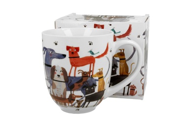 Hrnček XXL PSI NA VÝLETE 1000 ml II. akosť