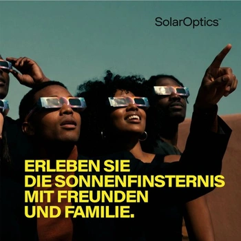 Brýle Eclipse s filtrem pro smartphone – certifikace ISO 12312-2 a CE, Bezpečné pozorování Slunce +