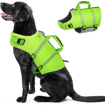 Plávacia vesta PUZAUKAL TC1019JSY-Green-XL