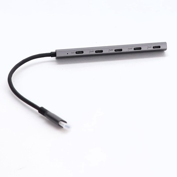 Acer USB C Hub 10 Gb/s s napájaním typu C 100 W, ultratenký 4* USB-C 3.2 multiportový rozbočovač