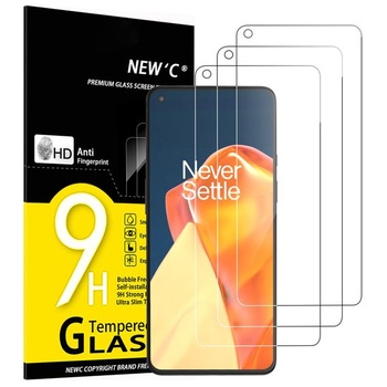 NOVINKA Ochranná fólia na displej pre OnePlus 9, tvrdené sklo, 6,55 palca, priehľadná