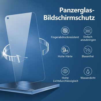 NOVINKA Ochranná fólia na displej pre OnePlus 9, tvrdené sklo, 6,55 palca, priehľadná