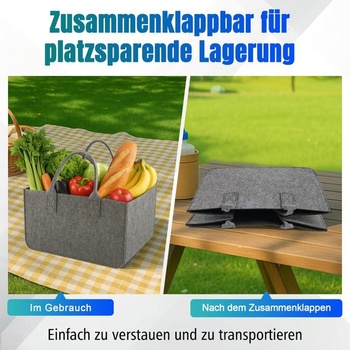 Nákupná taška z plsti s objemom 30 l Novent