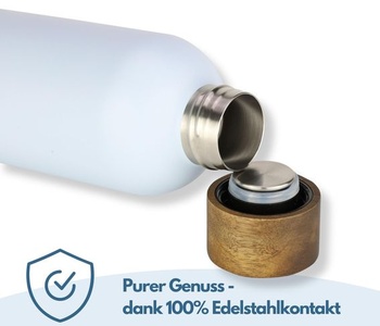 Termoska Milu 500ml Izolovaná nerezová termoska na pitie, nepriepustná, dvojstenná, izolovaná fľaša -