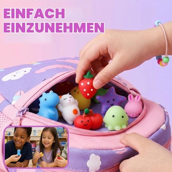 JOYIN Sada mäkkých hračiek Mochi, párty darčeky pre detské narodeninové oslavy, 50 dielikov