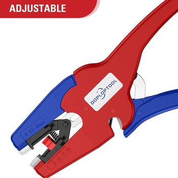 Automatický odizolovač Doplop pro elektroinstalace a elektroniku [AWG 32-7/0,03-16 mm²]