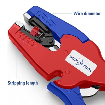 Automatický odizolovač Doplop pro elektroinstalace a elektroniku [AWG 32-7/0,03-16 mm²]