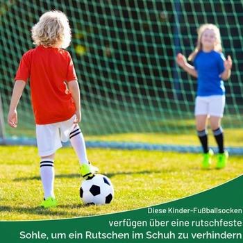 Futbalové ponožky Yamitora pre deti, veľkosti 35-38, dlhé futbalové ponožky pre deti, veľkosti