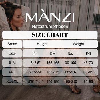 Dámske čierne sieťované pančuchy MANZI, XL-XXL (2 páry)